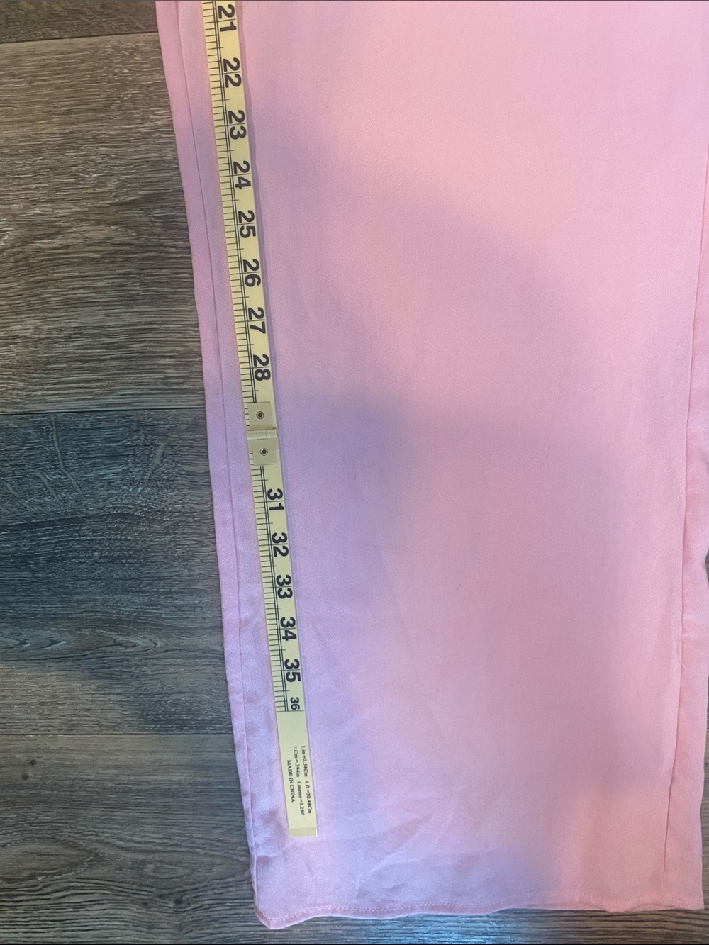 Sleeveless Tie-Waist Pink Wide-Leg Jumpsuit - Picture 5 of 7